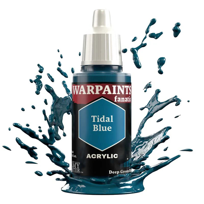 Deep Green-Blues Flexible Triad | Warpaint Fanatic 18ml Acrylic | The Army Painter