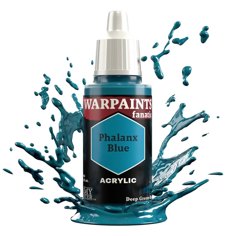 Deep Green-Blues Flexible Triad | Warpaint Fanatic 18ml Acrylic | The Army Painter