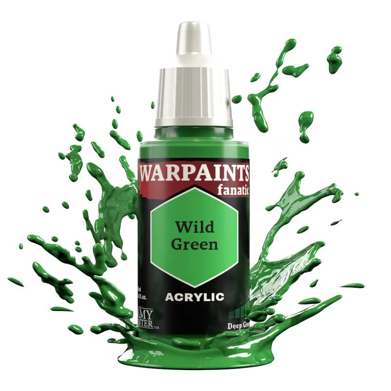 Deep Greens Flexible Triad | Warpaint Fanatic 18ml Acrylic | The Army Painter