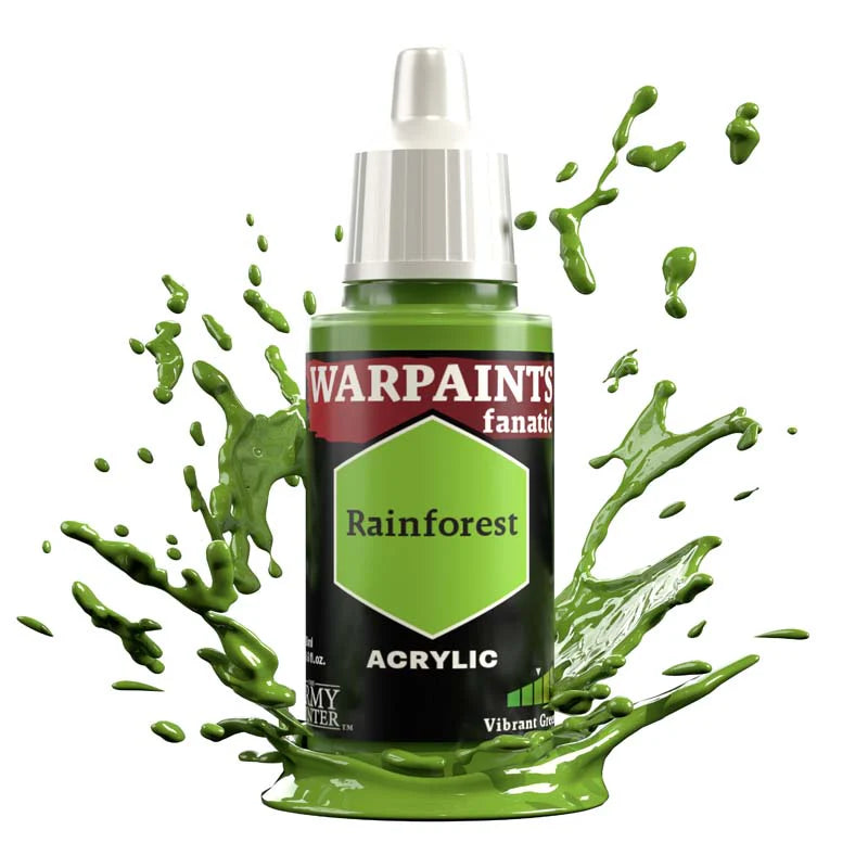 Vibrant Greens Flexible Triad | Warpaint Fanatic 18ml Acrylic | The Army Painter