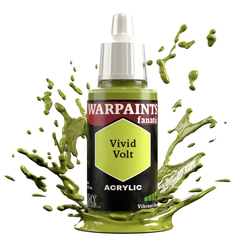 Vibrant Greens Flexible Triad | Warpaint Fanatic 18ml Acrylic | The Army Painter