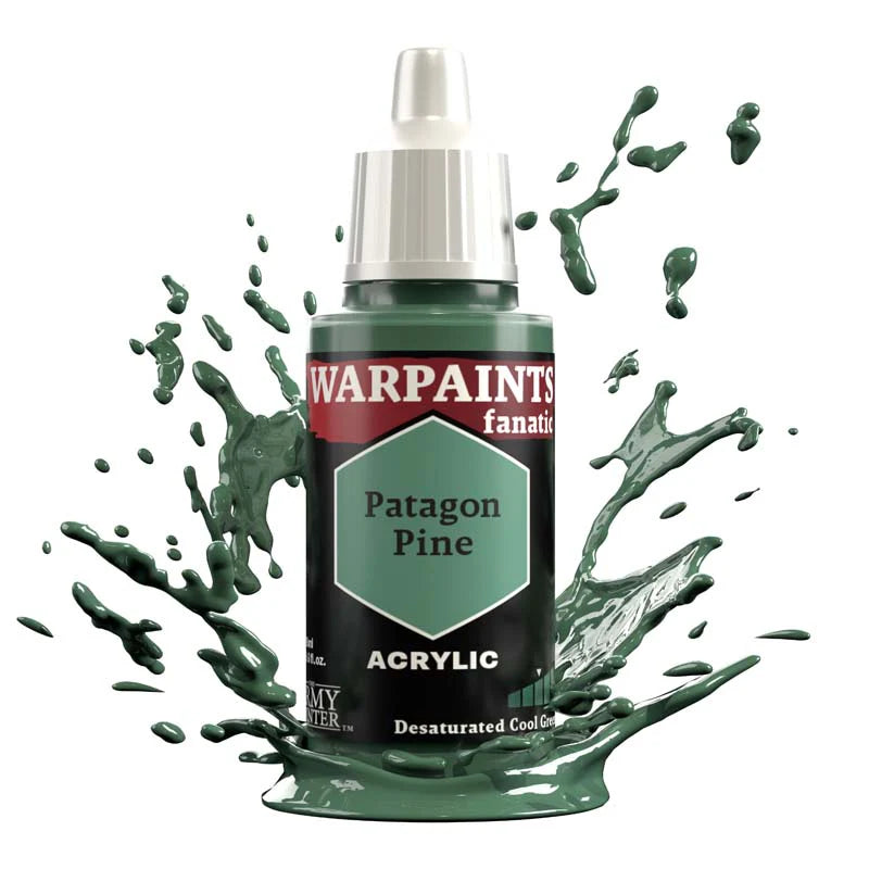 Desaturated Cool Greens Flexible Triad | Warpaint Fanatic 18ml Acrylic | The Army Painter