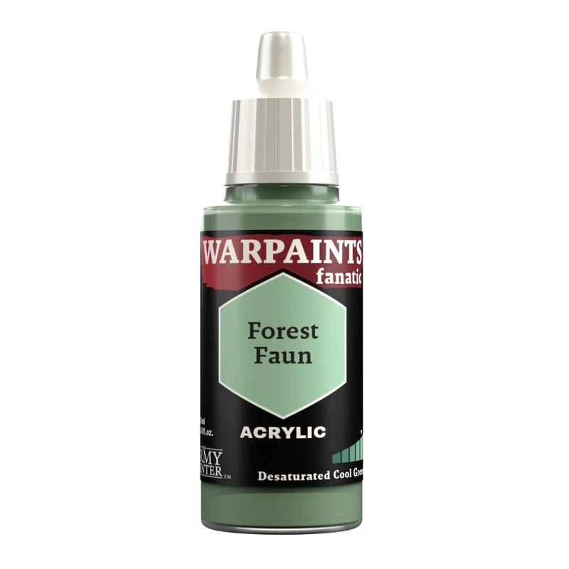 Desaturated Cool Greens Flexible Triad | Warpaint Fanatic 18ml Acrylic | The Army Painter