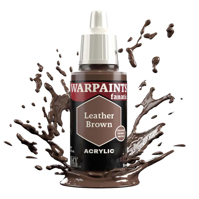Browns Flexible Triad | Warpaint Fanatic 18ml Acrylic | The Army Painter
