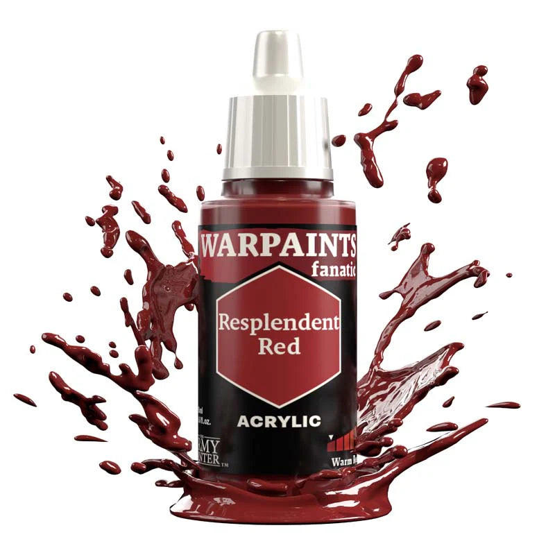 Warm Red Flexible Triad | Warpaint Fanatic 18ml Acrylic | The Army Painter