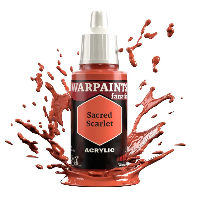 Warm Red Flexible Triad | Warpaint Fanatic 18ml Acrylic | The Army Painter