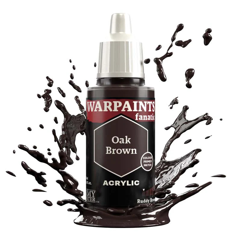Ruddy Browns Flexible Triad | Warpaint Fanatic 18ml Acrylic | The Army Painter