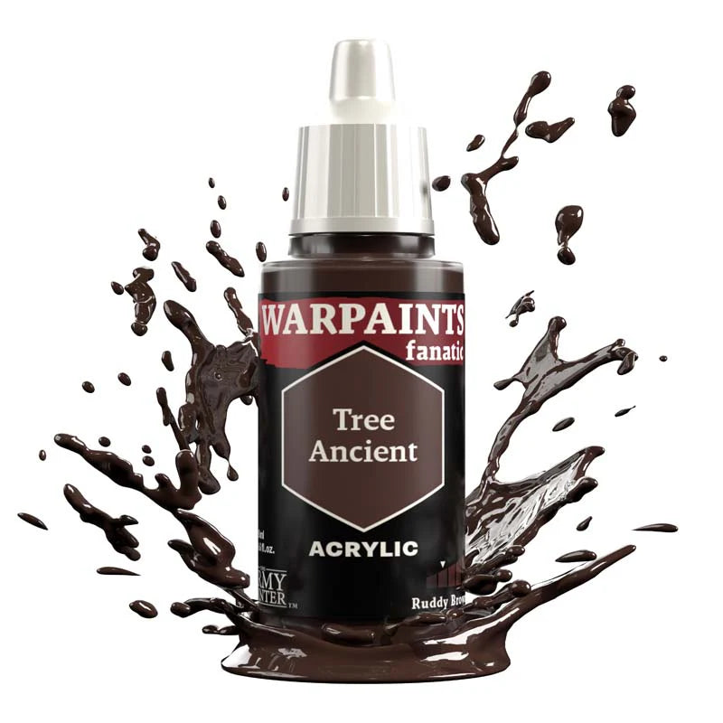 Ruddy Browns Flexible Triad | Warpaint Fanatic 18ml Acrylic | The Army Painter