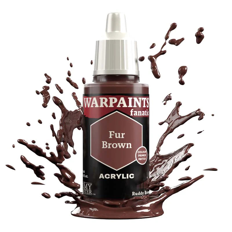 Ruddy Browns Flexible Triad | Warpaint Fanatic 18ml Acrylic | The Army Painter