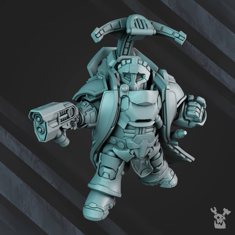 Thunderfist Warrior | Dwarf Clans | Grimdark Miniature | DakkaDakka