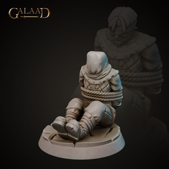 Prisoner B | Bandits Crew | Fantasy Miniature | Galaad Miniatures