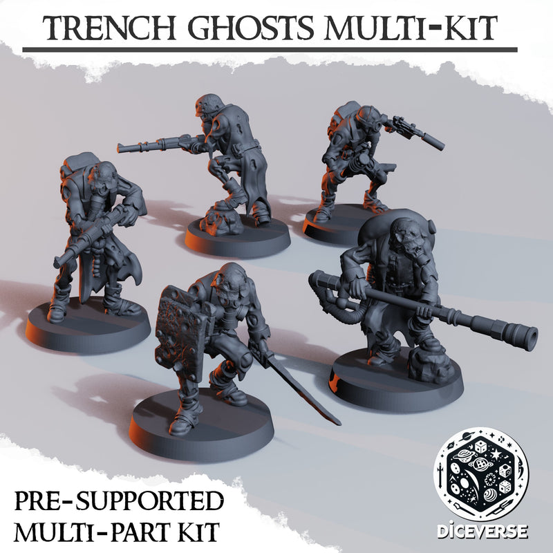 Trench Ghost Miniatures | Trench Grimdark | Diceverse
