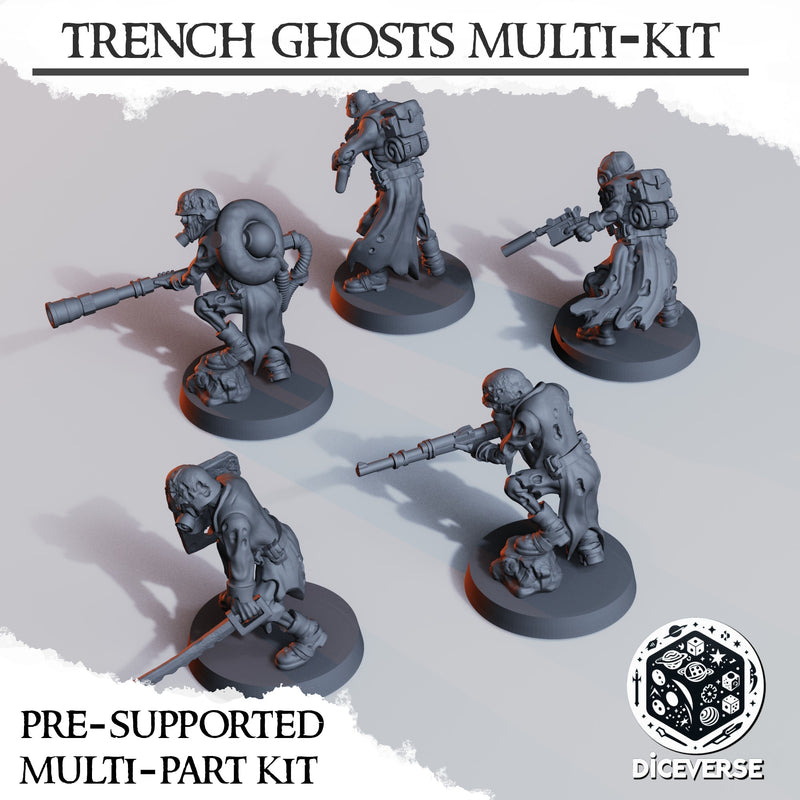 Trench Ghost Miniatures | Trench Grimdark | Diceverse
