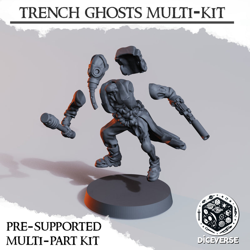 Trench Ghost Miniatures | Trench Grimdark | Diceverse