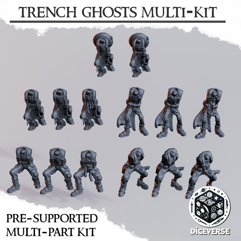 Trench Ghost Miniatures | Trench Grimdark | Diceverse