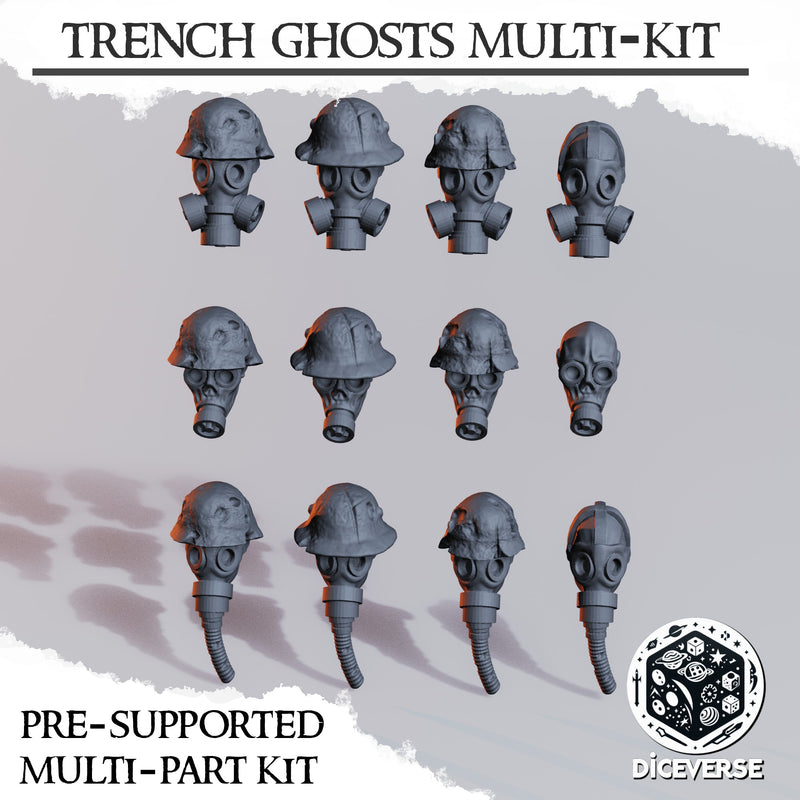 Trench Ghost Miniatures | Trench Grimdark | Diceverse