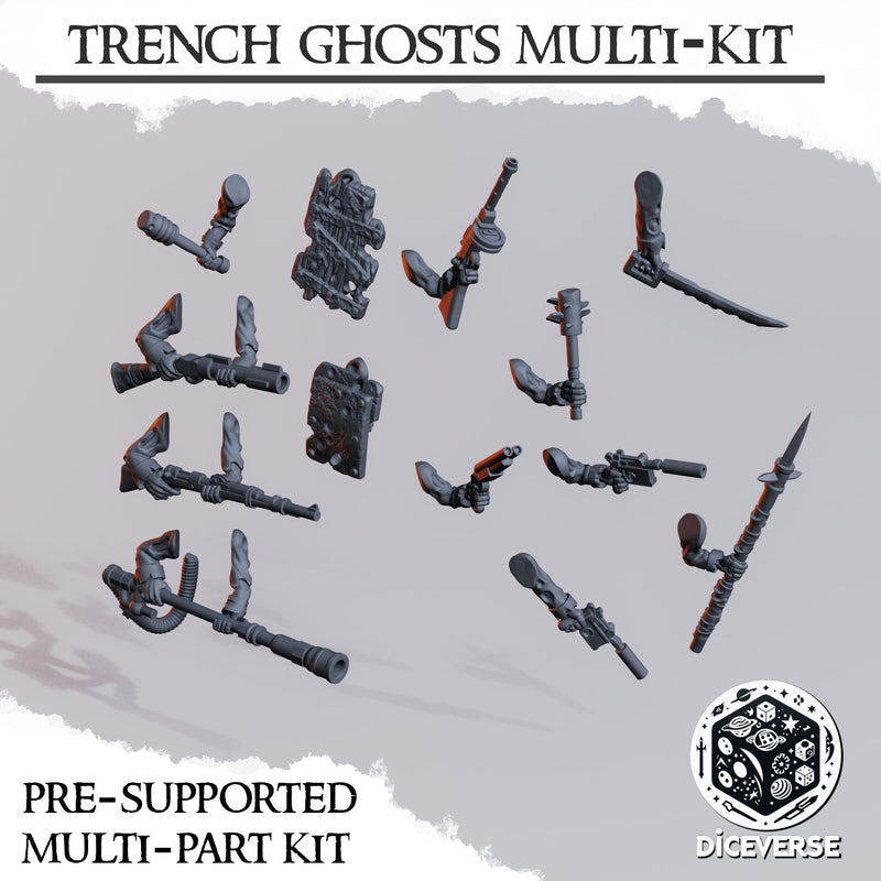 Trench Ghost Miniatures | Trench Grimdark | Diceverse