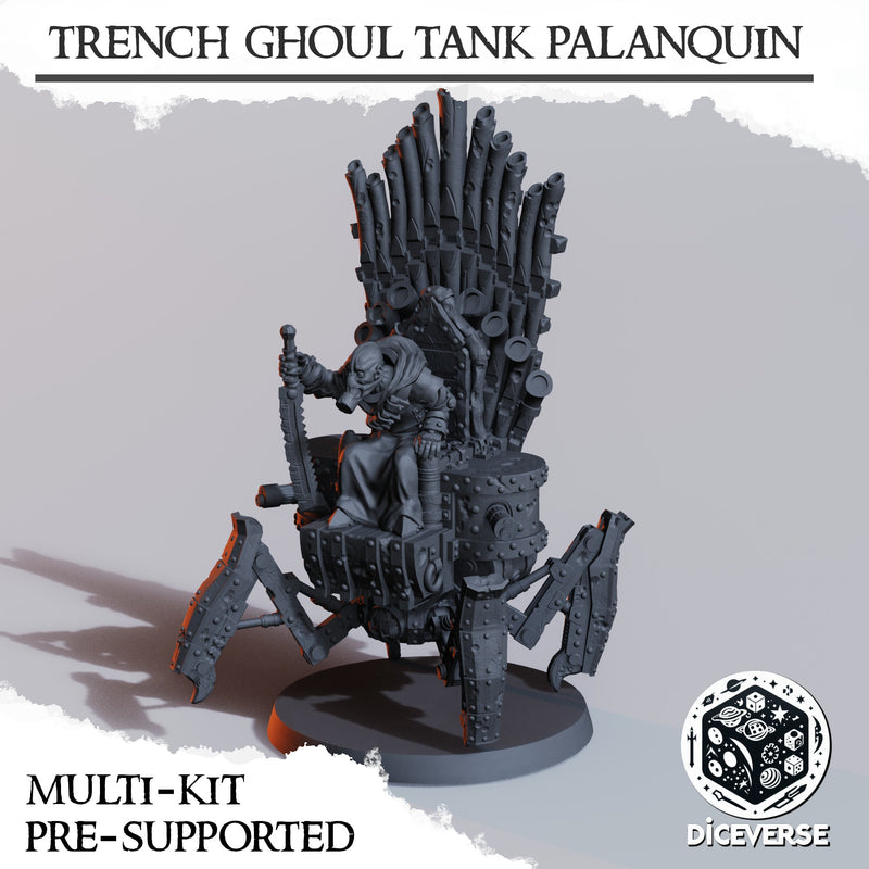 Trench Ghoul Tank Palanquin | Trench Grimdark | Diceverse