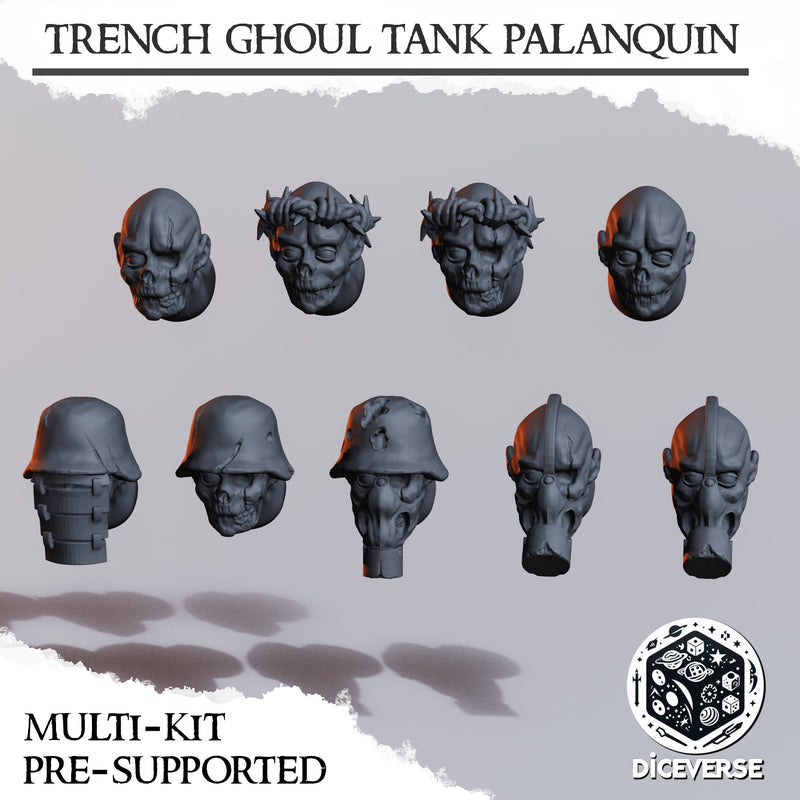 Trench Ghoul Tank Palanquin | Trench Grimdark | Diceverse