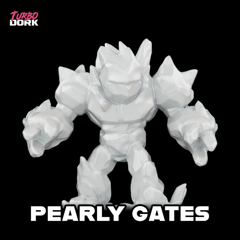 Turbo Dork: Pearly Gates Metallic Acrylic Paint 22ml