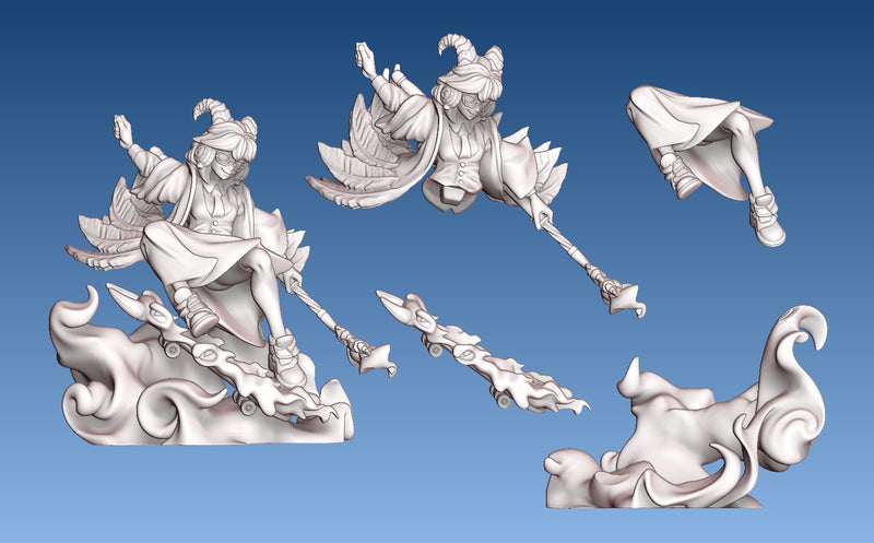 Girls of Four Gods Miniatures | The Crownbreaker | LPOMC