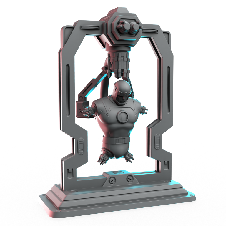 Unfinished Bot | Terrain | Sci-Fi Miniature | C27 Studio