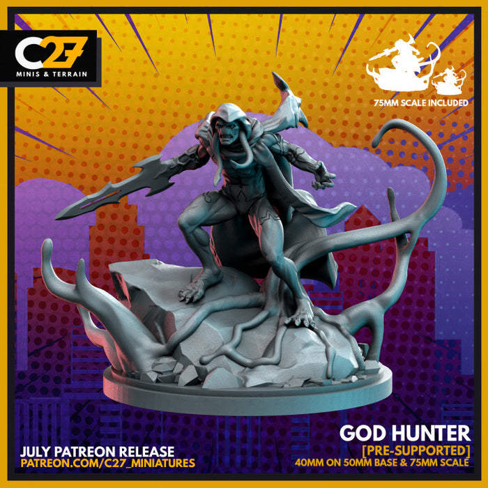 God Hunter | Heroes | Sci-Fi Miniature | C27 Studio