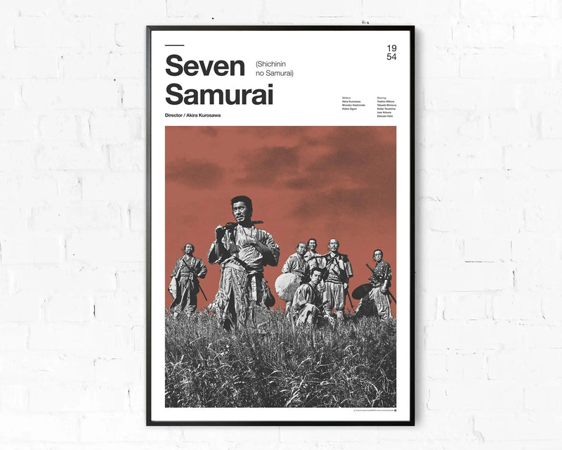 Movie Poster Vintage Styled Wall Art | TV Movie Poster Canvas Wall Art | Unframed