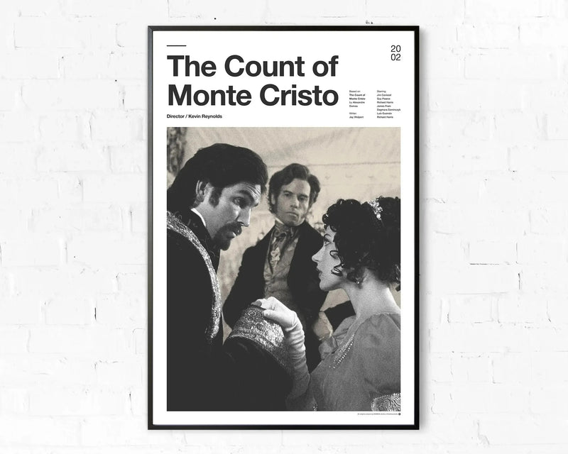 Movie Poster Vintage Styled Wall Art | TV Movie Poster Canvas Wall Art | Unframed