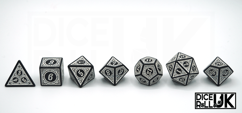 Carved Dice - White