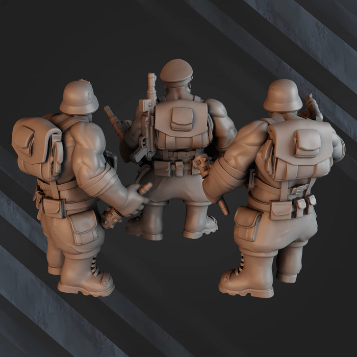 Wildemann Squad Miniatures | Imperial Soldiers | Grimdark Miniature | DakkaDakka