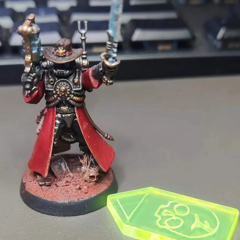 x5 Fluorescent Battle Shock Tokens