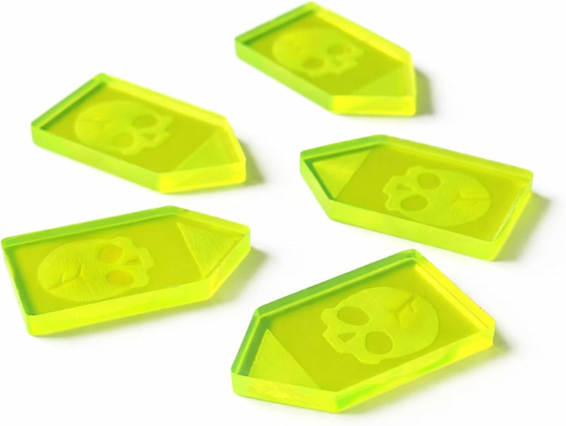 x5 Fluorescent Battle Shock Tokens