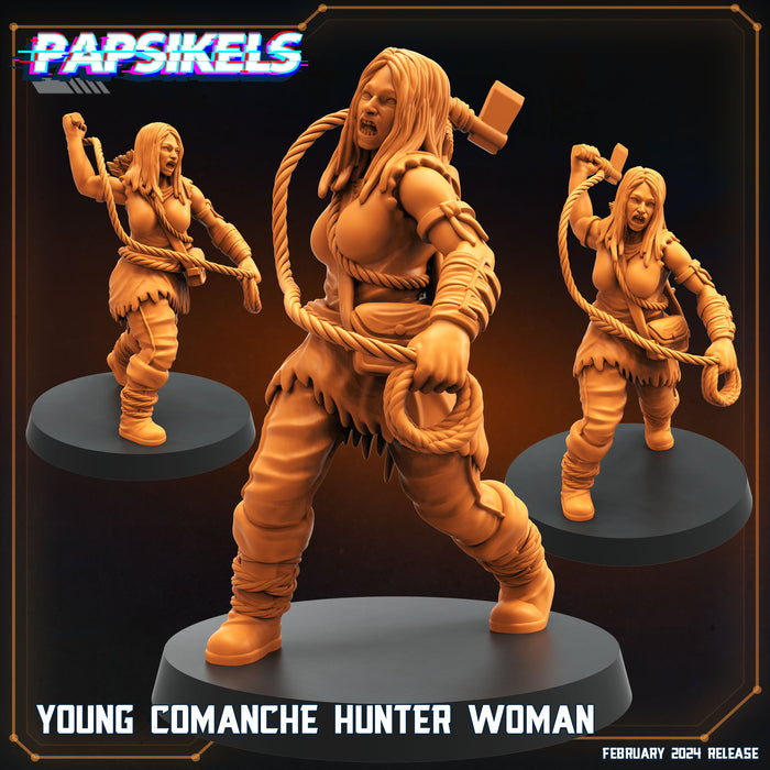 Young Comanche Hunter A | Specials | Sci-Fi Miniature | Papsikels