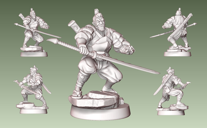 Rogue Samurai Raknark | The Crownbreaker | LPOMC