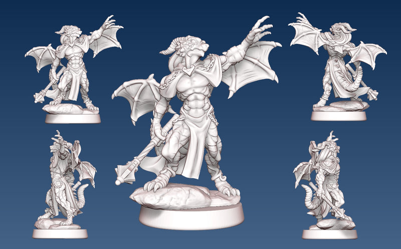 Dragonkin Cleric Diamond | The Crownbreaker | LPOMC