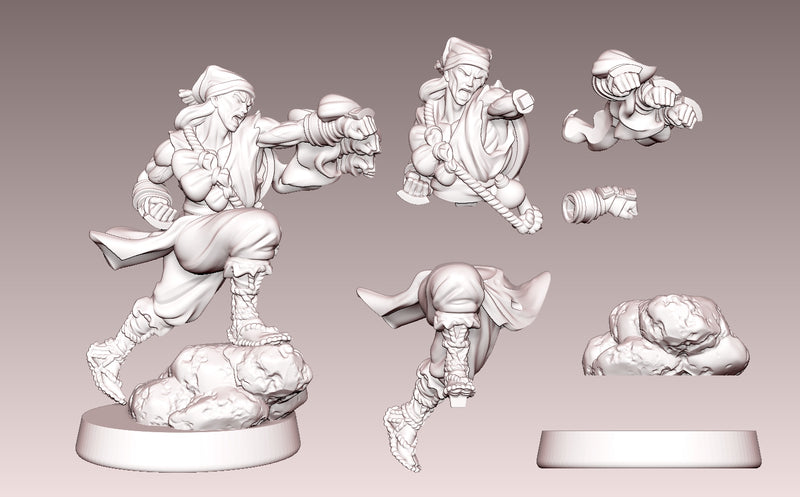 Monk of Fire Zhou-Te | The Crownbreaker | LPOMC